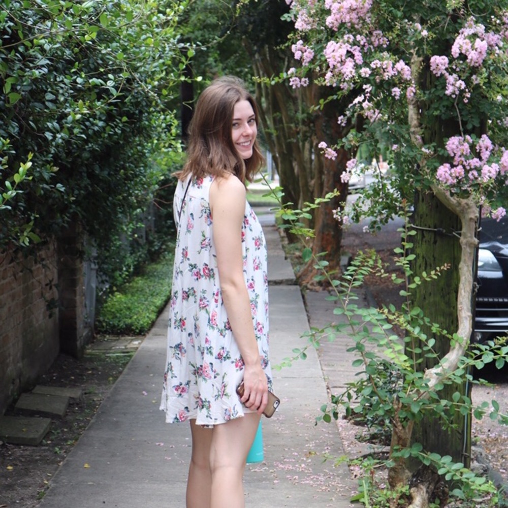 Floral summer dress